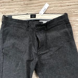 J CREW 484 SLIM-FIT PANT IN STRETCH BRUSHED TWILL